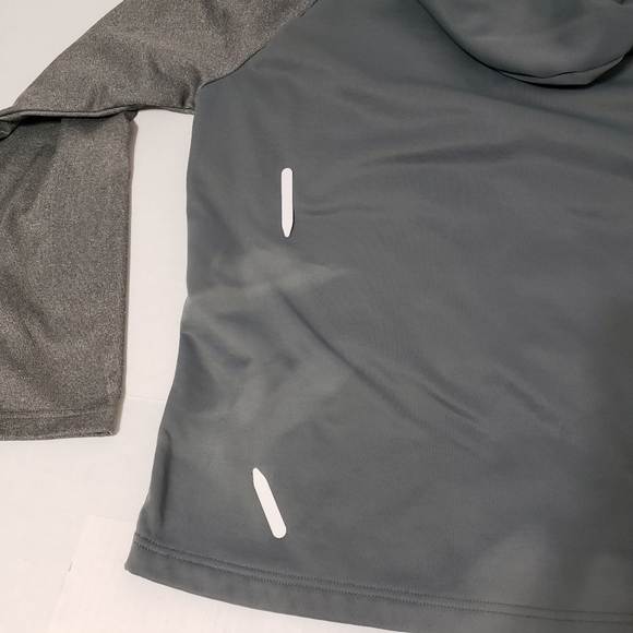 Jordan Brand Nike Hoodie Jacket Boy's xl silver and gray - Picture 7 of 8